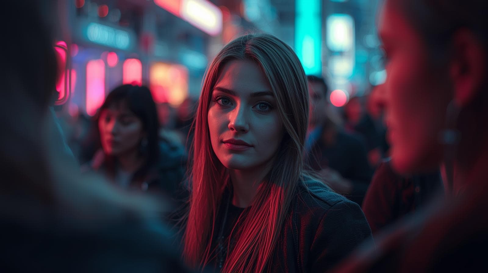 Czy zdarza Ci się czuć odłączenie od innych, mimo że są blisko_ Rzeczywiste zdjecie, optymistyczne , piekne technologiczne kolory (1)